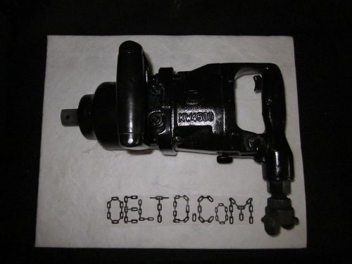 KW-4500G 1 In Egro Series N-Clutch Rear Handle Impact Wrench K &amp; E Tools W/Oiler