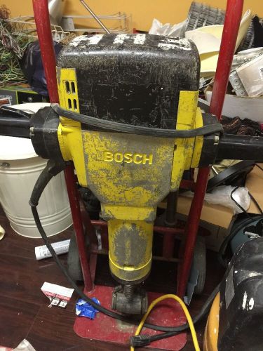 Bosch 11304k brute breaker hammer with free cart &amp; three free attachments for sale