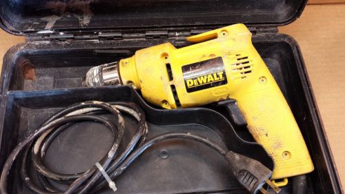 Dewalt dw106 corded dril/driver 3/8&#034; variable speed reversable (vsr) for sale