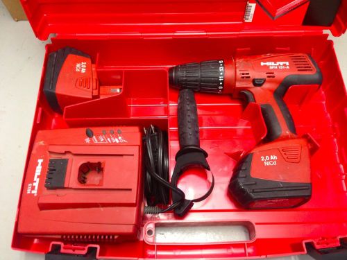 HILTI SFH 151-A 15.6V NiMH HAMMER DRILL, GREAT CONDITION W/ 2 NEW BATTERIES!