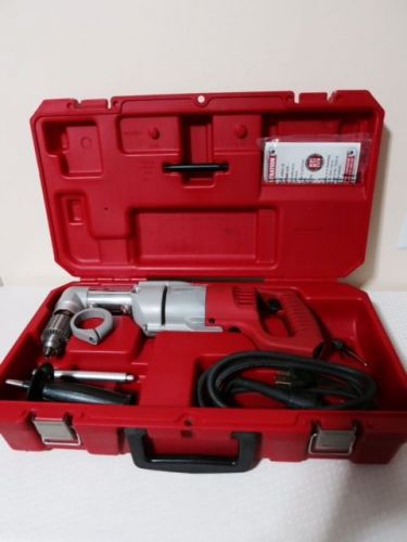 1/2&#034; MILWAUKEE 1107-1 CORDED RIGHT ANGLE DRILL NEW!