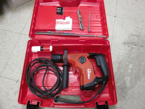 Hilti TE-7 Rotary Hammer Drill 120V with hard case and 7 bits New