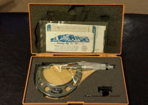 Mitutoyo Blade type Micrometer 1&#034;-2&#034; New in box from back stock