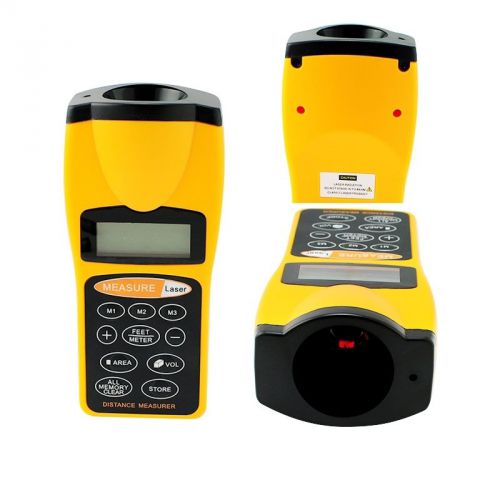 New lcd ultrasonic laser point distance measure  feet or meter/unit for sale