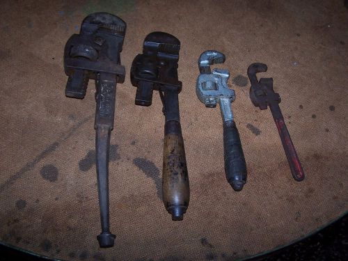Pipe wrench assortment 12&#034;, 10&#034;, 8&#034;, 6&#034;
