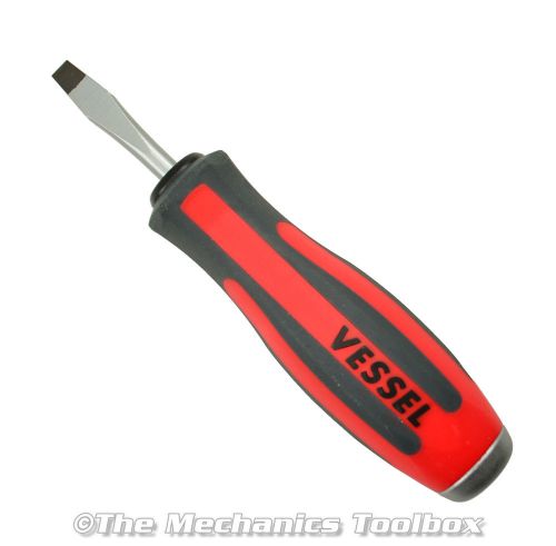Vessel megadora tang-thru 930 6 x 38 short flat tip screwdriver for sale