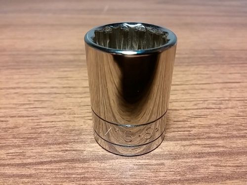 Sk tools superkrome 13/16&#034; 12-point sae shallow socket 40126 for sale
