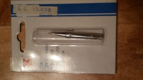 GC #12-072 Soldering Tip. -  New Old Stock