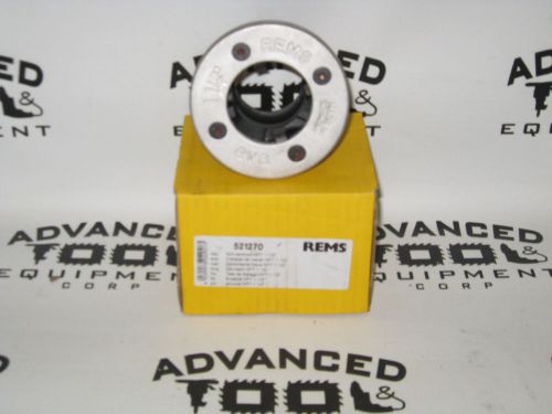 New in box rems 521270 pipe threader die head npt 1 1/2&#034; for threading machine for sale