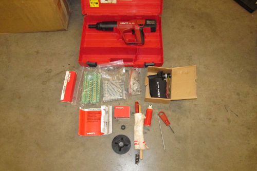 hilti DX A41 CAL .27  automatic powder actuated nail gun combo kit USED  (220)