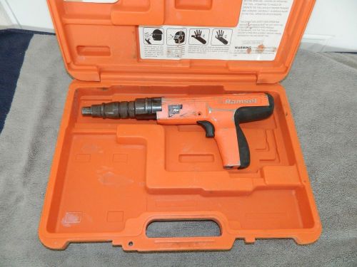 Ramset cobra+ plus semi automatic tool w/ case for sale