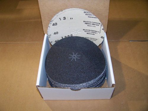 50  grit  usa  made  7-5/16  s/c  floor  edger  sanding  disc  box  of  50 for sale
