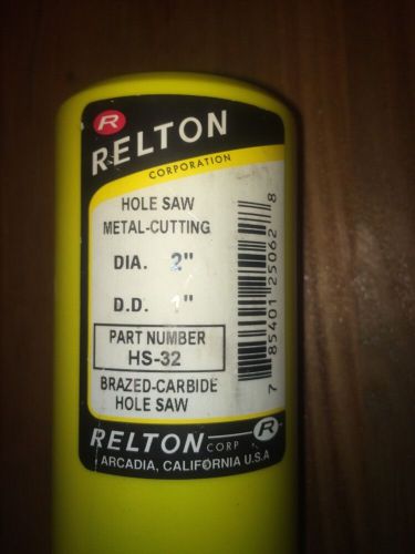 Relton HS-32 Brazed-Carbide Hole Saw 2&#034;