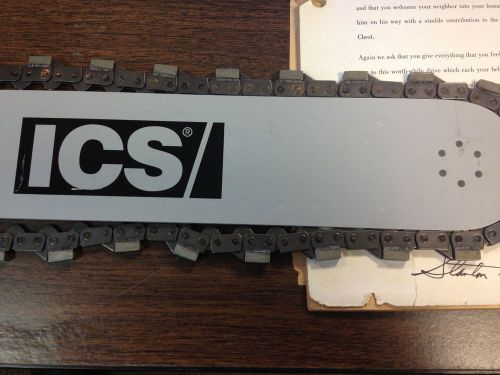 Ics-19 inch bar 72177 and diamond chain for ics 823-853.oem parts-new brick for sale
