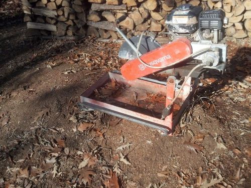 HUSQVARNA TILE BRICK SAW 5.5 hp HONDA MOTOR MODEL  TS-355G