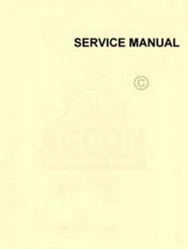 ONAN RV Series BF A-B  BFA A-C NH J-P BGA  A-C Service Shop Manual 900-0337