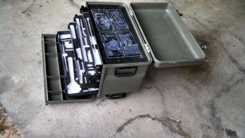 Tool Box Inc. Rolling tool box military surplus hard case