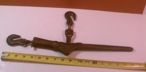 VINTAGE &#034;LEBUS&#034; U.S.A. MADE• LOAD BINDER POWER PULL/EXTENDED LENG. 17.5&#034;•MDL W-1