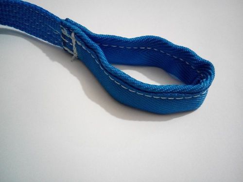 2.5m / 8.2Ft 300kg Flat Eye to Eye Lifting Strap Tow Strap Rigging blue