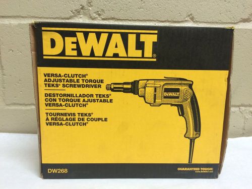 DeWalt Heavy-Duty VSR Versa-Clutch Drill-Driver - DW268