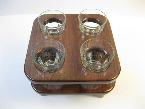 Limousine table, limo table, rock glass holder, glass caddy, drink holder, bus for sale
