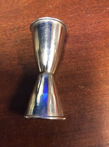 Stainless Steel 1 oz / 1/2 oz Jigger -pre owned