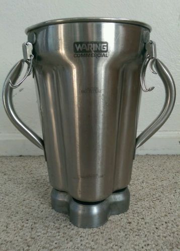 Waring cb15t cb15 cb10t cb10 commercial blender 2 handled container stainless for sale