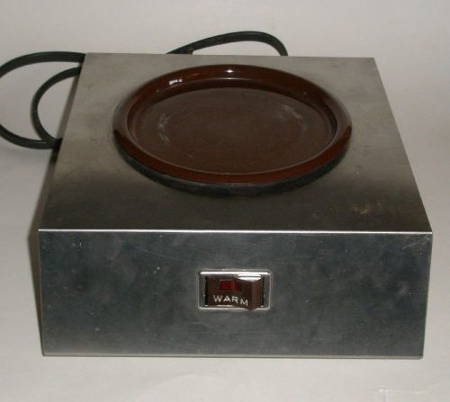 Thermatic Commercial Quality Coffee Warmer 120 Volts J-80B Works Great!!