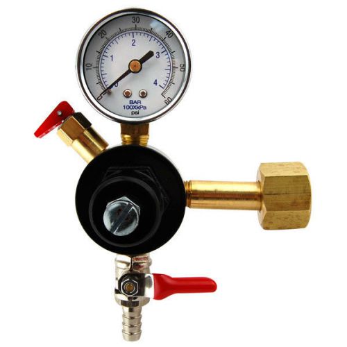 Economy single gauge co2 pressure regulator- draft beer kegerator dispense parts for sale