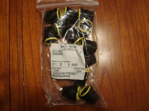 12pcs COCA COLA PART # 28545 SODA FOUNTAIN NOZZLE CAPS WITHOUT O-RING