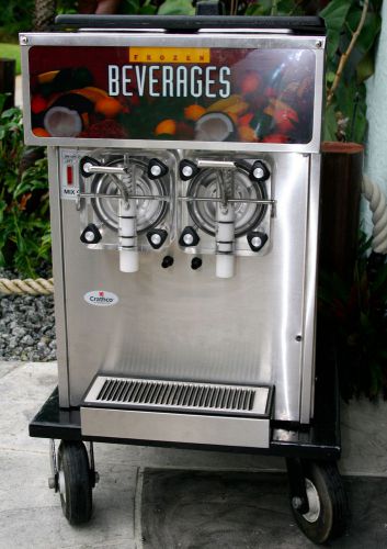 Restaurant equipment crathco 3312 twin countertop frozen beverage dispenser-120v for sale