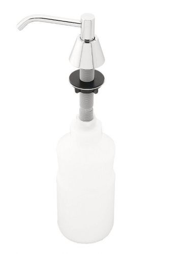 Delta 44000-CP Commercial Deck Mounted Soap Dispenser with 32oz Bottle Chrome