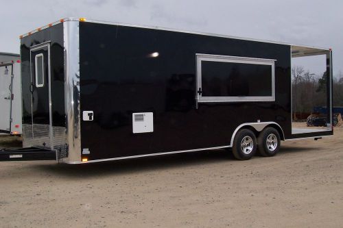 2014  8 1/2 x 20 &#039;basic concession, catering bbq vending porch trailer for sale