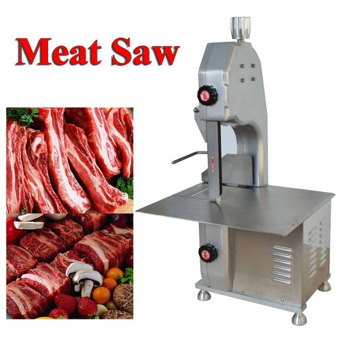 Commercial Kitchen 110V Electric Table Top Meat Band Saw  Resturant Chopper