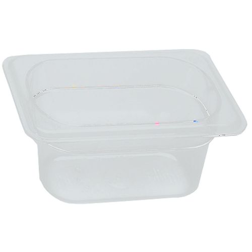 Cambro 1/9 gn food pan, 4&#034; deep, 6pk translucent 94pp-190 for sale