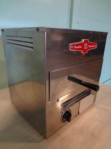 COMMERCIAL &#034;WISCO&#034; C. TOP STAINLESS STEEL SANDWICHES/CHIP/BUN/FOOD OVEN/WARMER