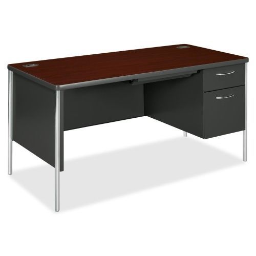 Hon88263rns single desk,w/ right box/file,60&#034;x30&#034;x29-1/2&#034;,mahogany/ccl for sale