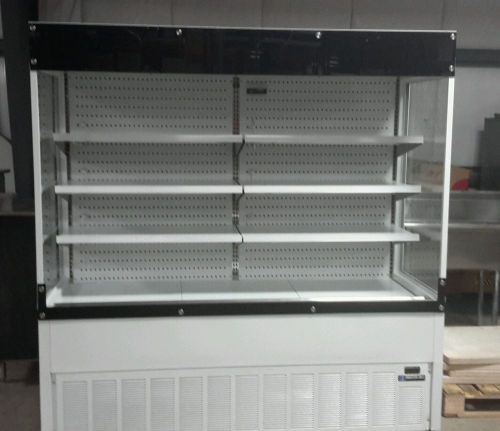 Used master-bilt 78&#034; (bmoa-74ge) refrigerated open merchandiser for sale