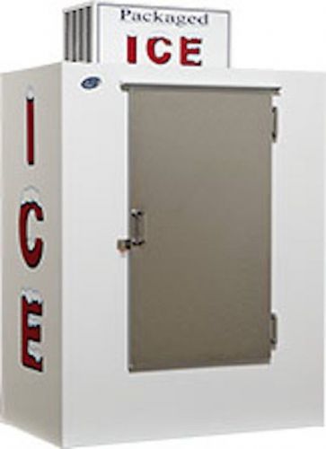 NEW LEER Outdoor Ice Merchandiser L40, Cold Wall Solid Door - 40 cu ft