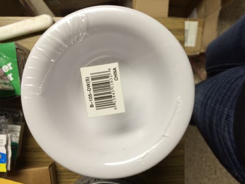 WHITE PLASTIC BOWL