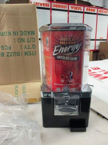 Buzz Bite Caffeinated Chocolate Candy Energy Vending Machines NIB