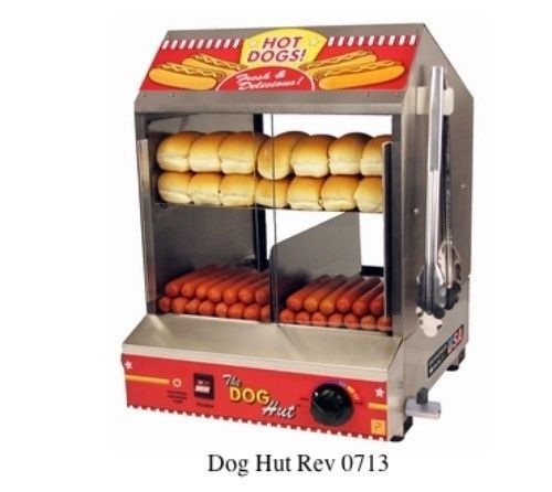 Paragon 8020 The Dog Hut Hot Dog Steamer Merchandiser NEW Concession