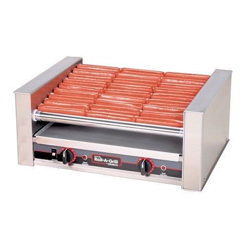 NEMCO HOT DOG ROLLER GRILL, FITS 27 HOT DOGS (8027-SLT)