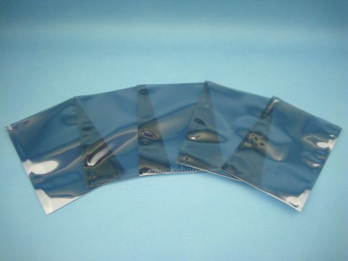 50 anti static shielding bags esd pouches 1.5&#034; x 3&#034;_40 x 80mm_interior size for sale