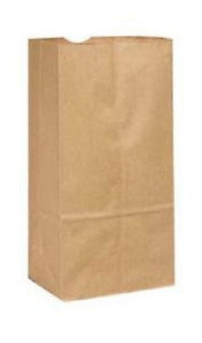 500 BROWN BOLSA 2LB KRAFT PAPER GROCERY SHOPPING MERCHANDISE 4X2X7 BAGS NEW