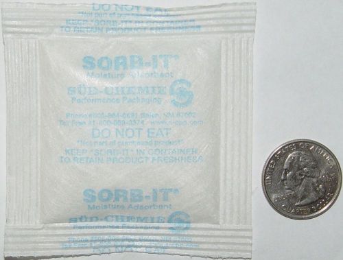 Silica Gel Desiccant Dry Storage Camera SORB-IT 20/10 gram Packets FREE CARDS