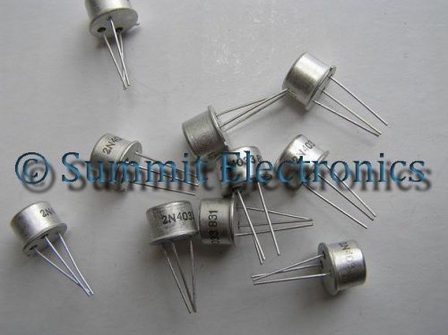 2N4035 TransistorsPNP SIL TO-39            MFR BSC 10pcs LOT