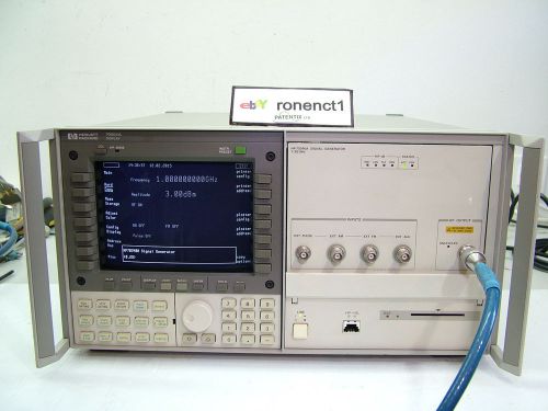 HP 70340A MMS SIGNAL GENERATOR 1 - 20GHz + 70004A DISPLAY . MINT CINDITION