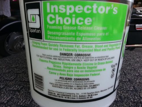 Inspectors Choice Grease release cleaner