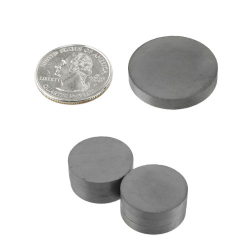 6pc 1&#034; Ceramic Magnets - Does Not Corrode - Super-Strong